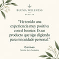 Load image into Gallery viewer, Bluma Wellness Booster — customer testimonial