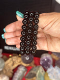 Load image into Gallery viewer, Black Tourmaline Energy Protection Bracelet - Crystal Healing Amulet - BLUMA Wellness