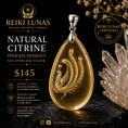 Load image into Gallery viewer, Natural Citrine Phoenix Pendant – 925 Sterling Silver - Bluma Wellness