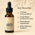 Load image into Gallery viewer, Bluma Wellness Herbal Infusion Booster Tincture, 15ml, Herbal Supplement with Echinacea, Elderberry & Astragalus Root - Bluma Wellness
