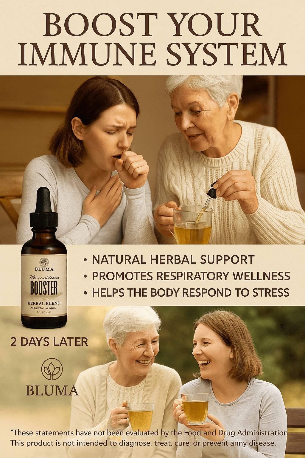 Herbal Infusion Booster – 30ml Tincture - BLUMA Wellness