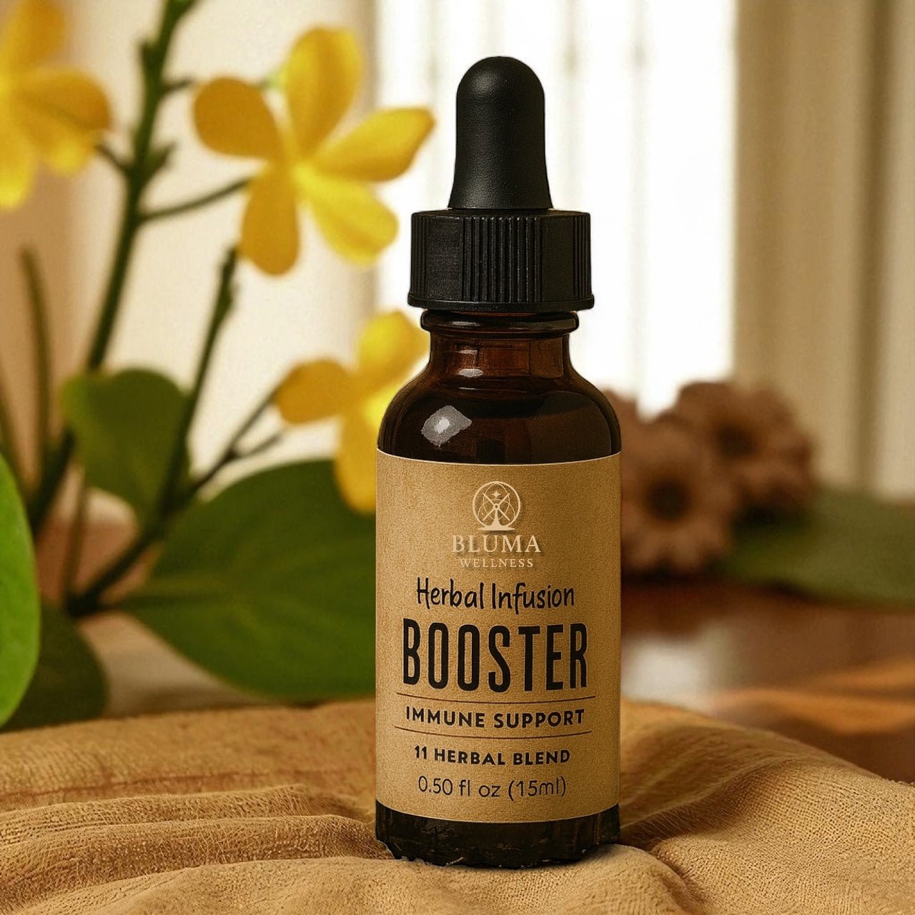 Herbal Infusion Booster Support for Tea - BLUMA