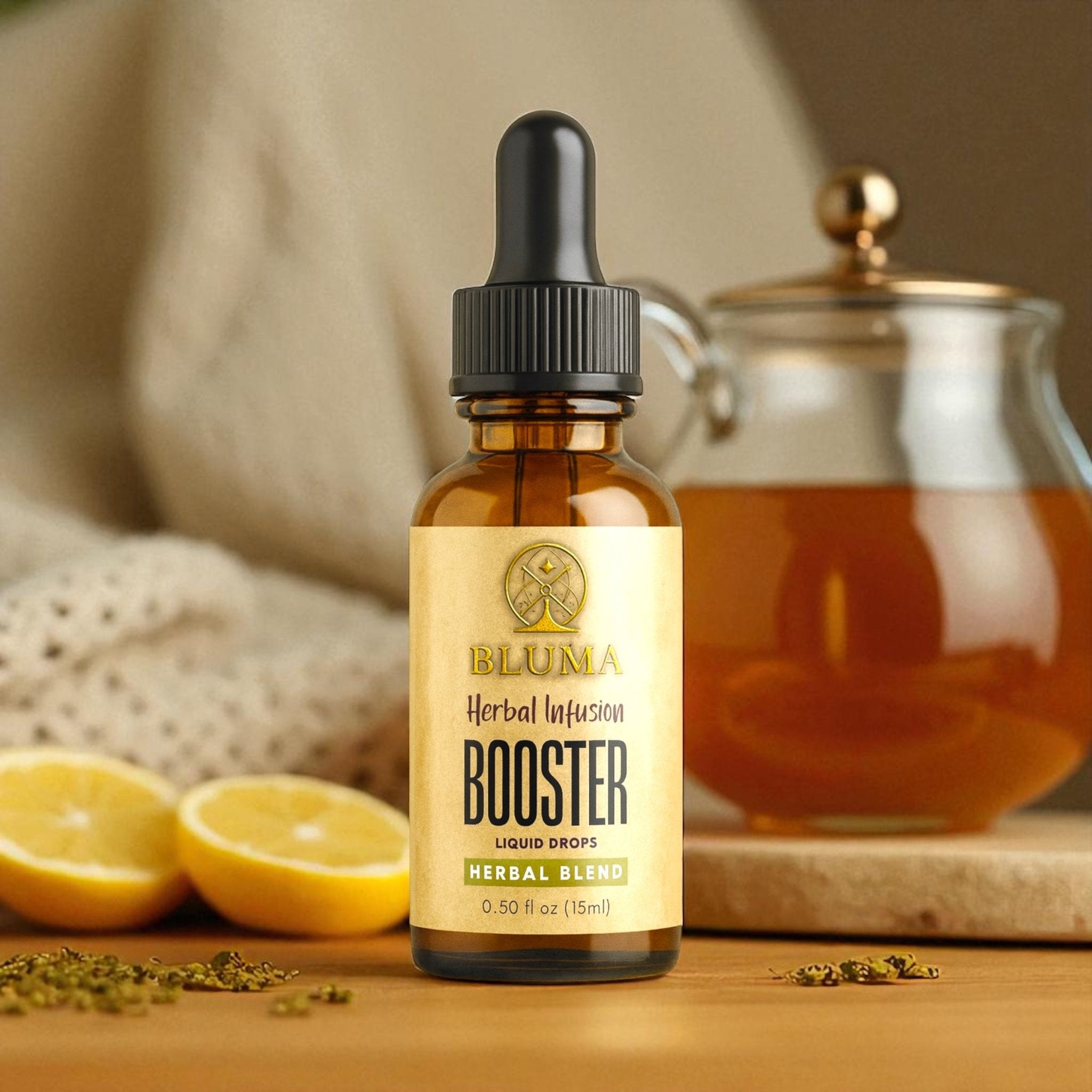 Herbal Infusion Booster Tincture - Supports Immune System - BLUMA