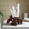 Load image into Gallery viewer, Milky Candle Quartz Cluster - Inner Mongolia Energy Crystal - BLUMA
