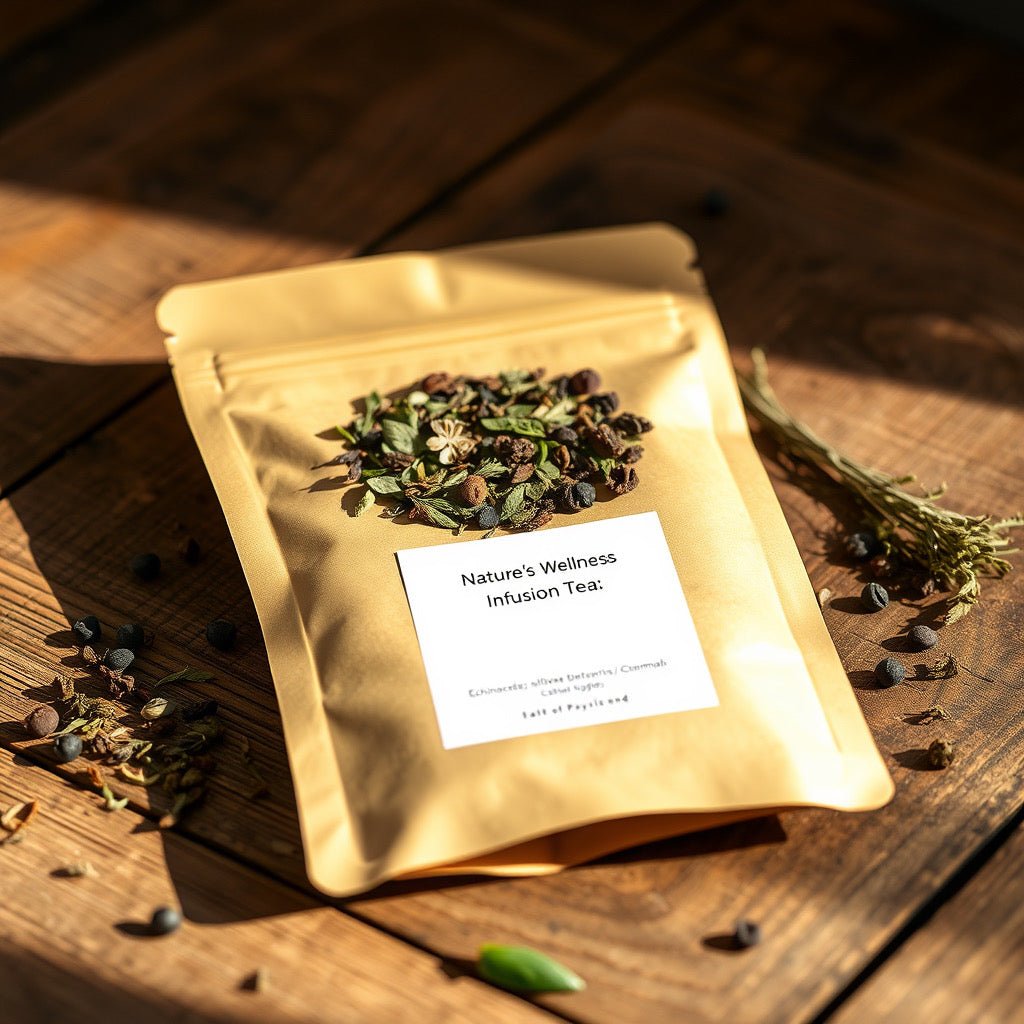 Radiant Vitality Elixir Tea Blend with Natural Ingredients - BLUMA Wellness