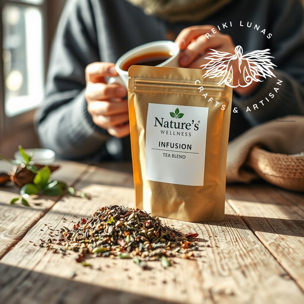 Radiant Vitality Elixir Tea Blend with Natural Ingredients - BLUMA Wellness