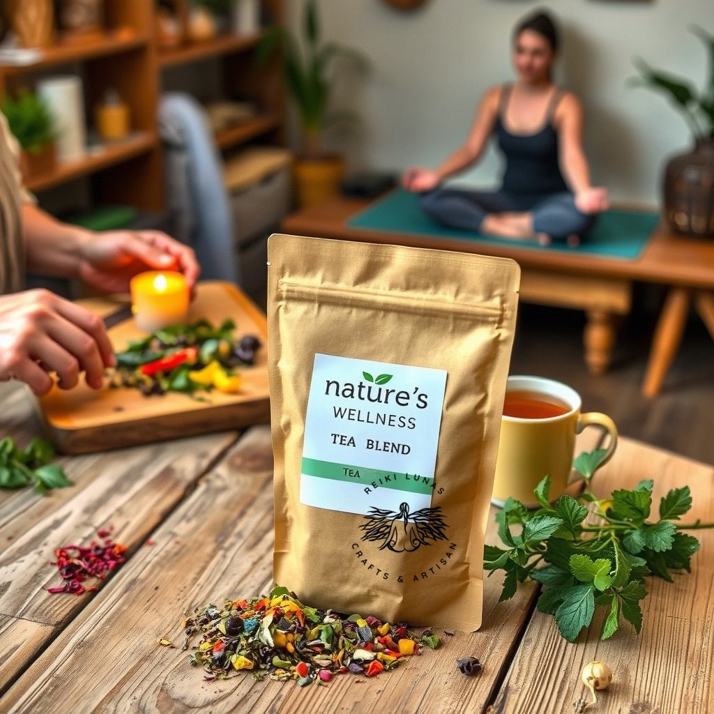 Radiant Vitality Elixir Tea Blend with Natural Ingredients - BLUMA Wellness