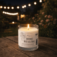 Load image into Gallery viewer, Rose Calming Aromatherapy Candle | 10oz Soy Wax - Bluma Wellness

