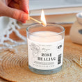 Load image into Gallery viewer, Rose Scented Healing Aromatherapy Candle 10oz - BLUMA Wellness
