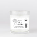 Load image into Gallery viewer, Reiki Lunas Lovers in Glass Candle - 10oz Intention Soy Wax - BLUMA Wellness
